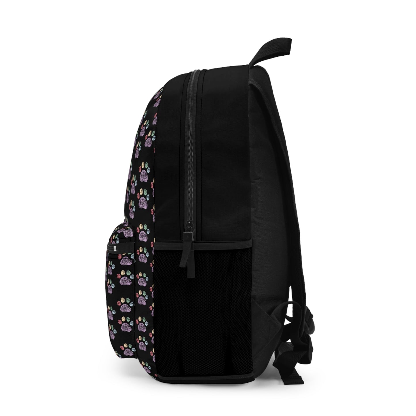 Crayon Paw Print Backpack