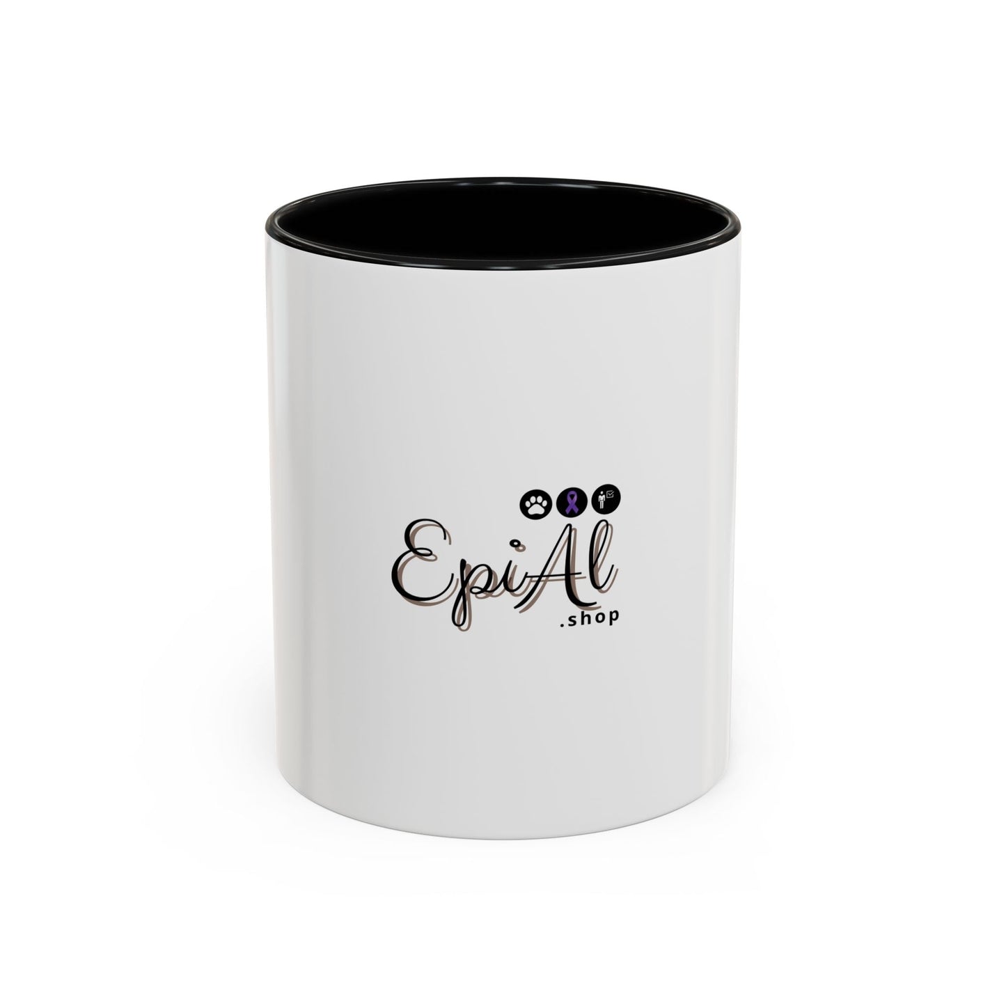 Cursive Tail Cat Lady Coffee Mug