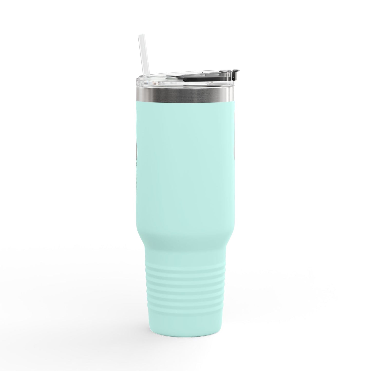 Cursive Tail Cat Lady Travel Mug