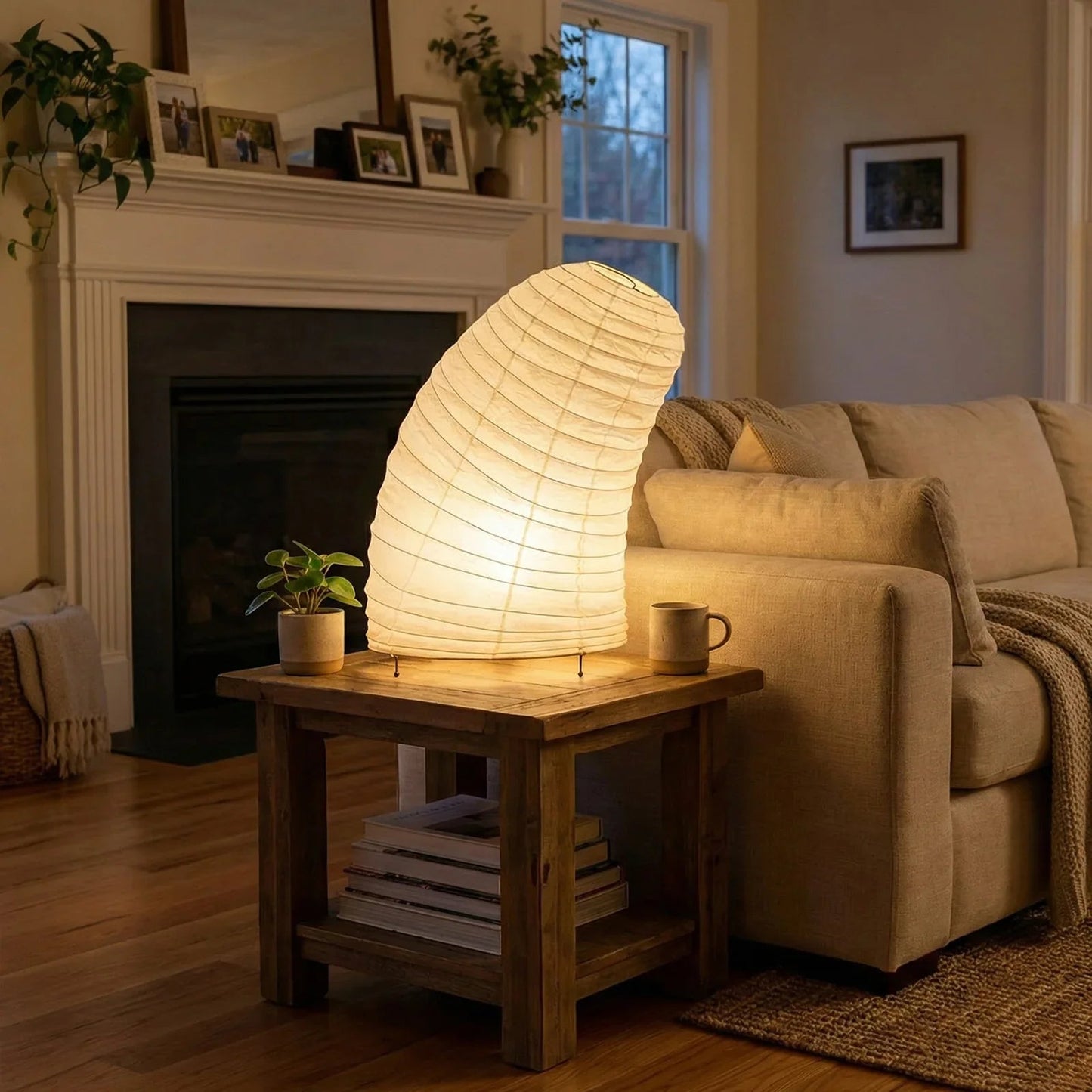 Akari Curved VB-13T Table Lamp