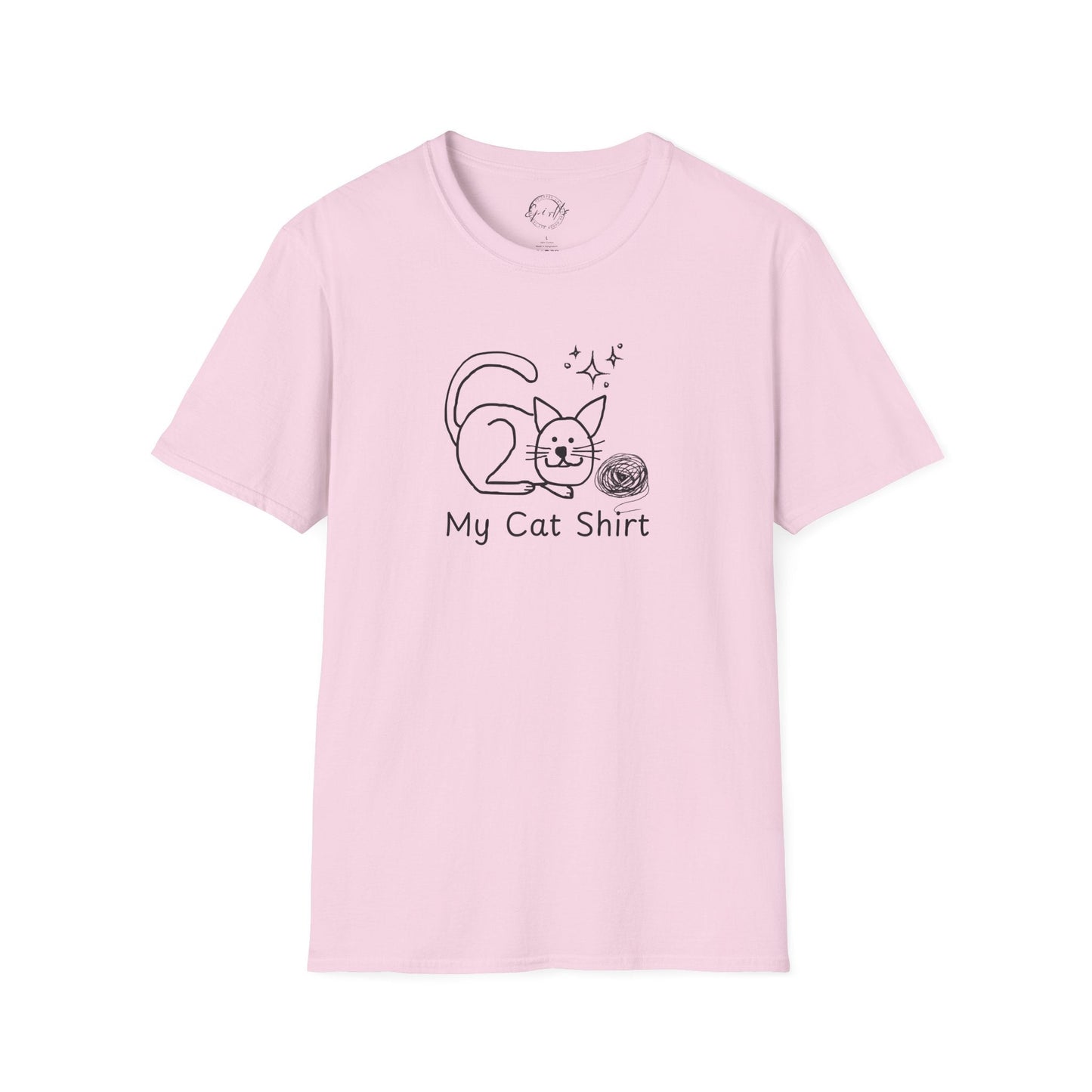 Cute Cat Lover T-Shirt - My Cat Shirt Design