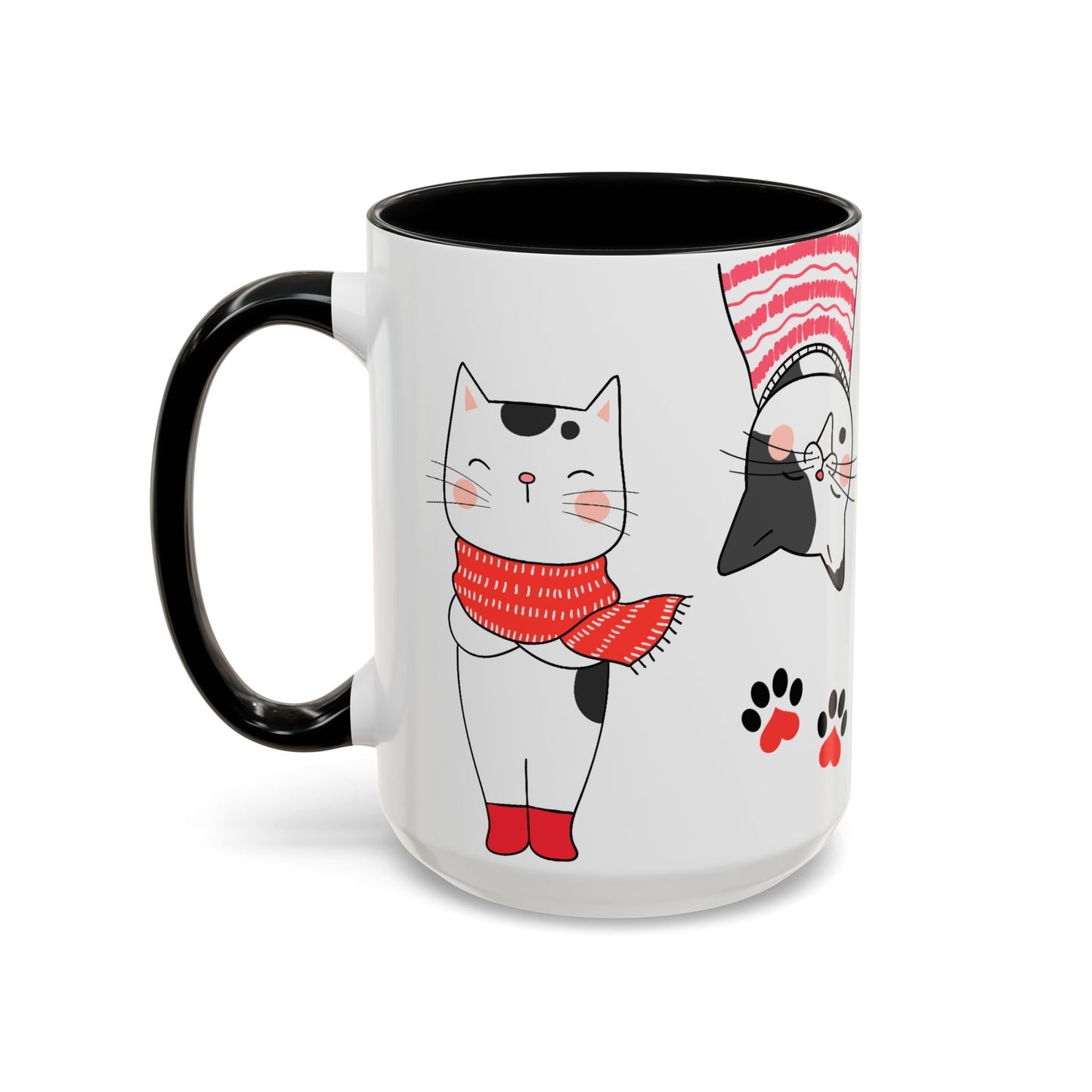 Cute Chilly Cats Coffee Mug