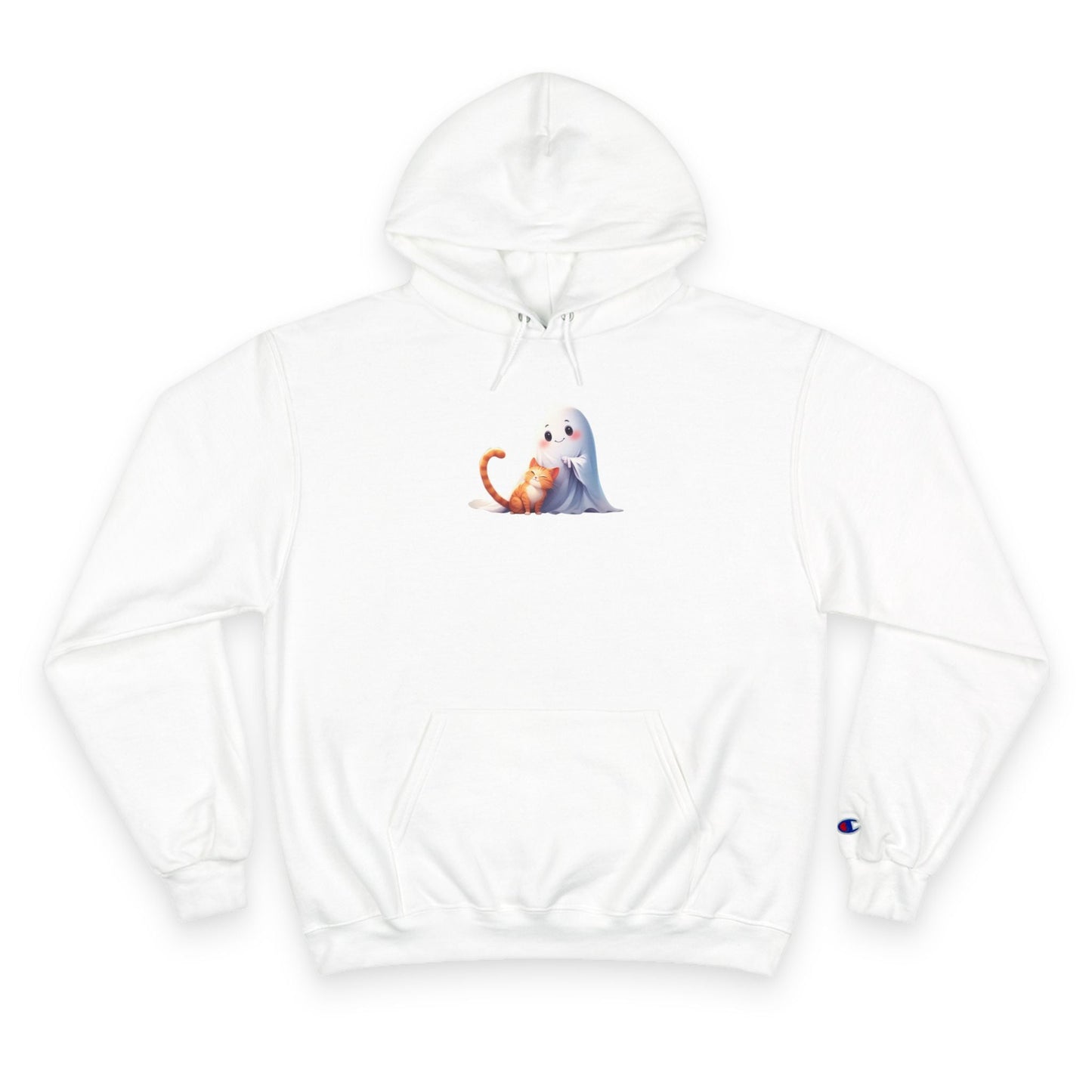 Cute Ghost & Kitty Hoodie