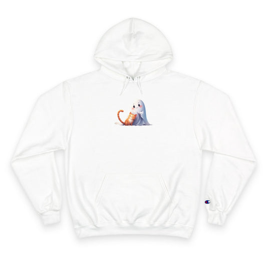 Cute Ghost & Kitty Hoodie