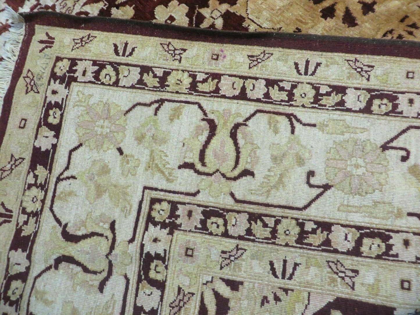 10' X 15' Hand Made Pakistan Wool on Cotton Rug Peshawar # 200A