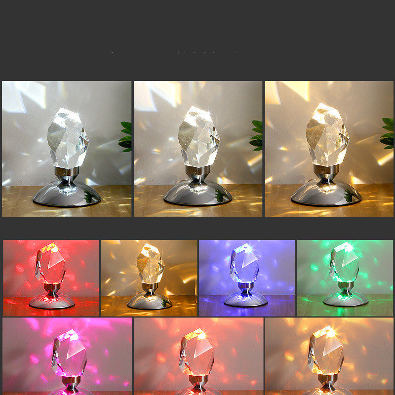 Diamond Atmosphere Crystal Lamp