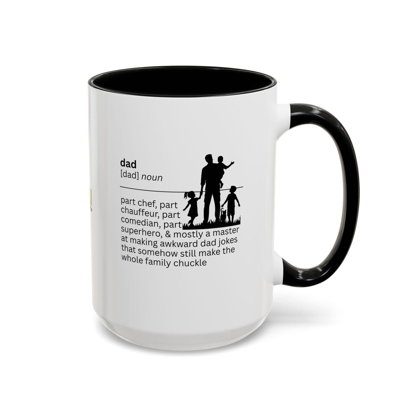 Dad Jokes Accent Coffee Mug - Perfect Gift for Dads