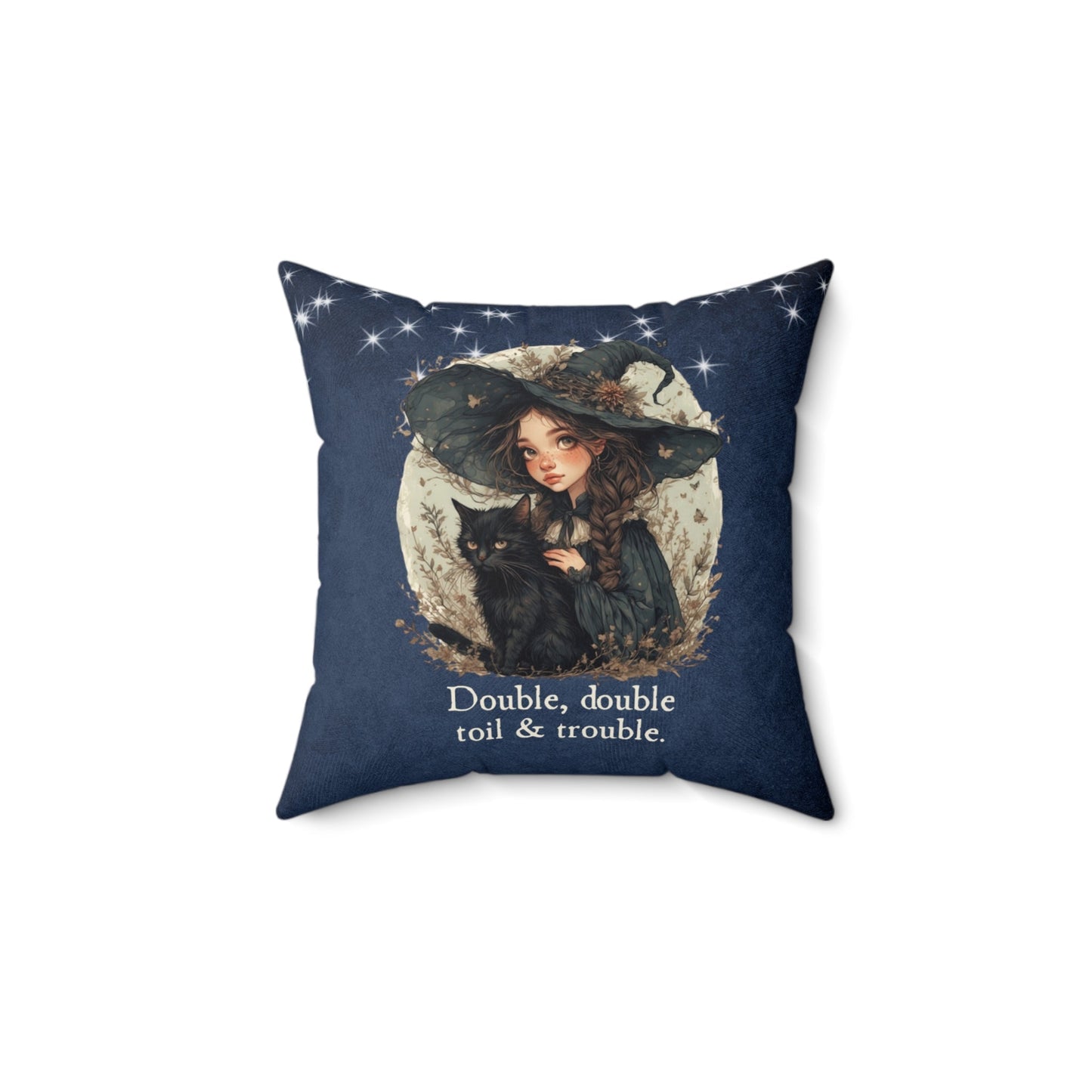 Double Double Toil & Trouble Pillow