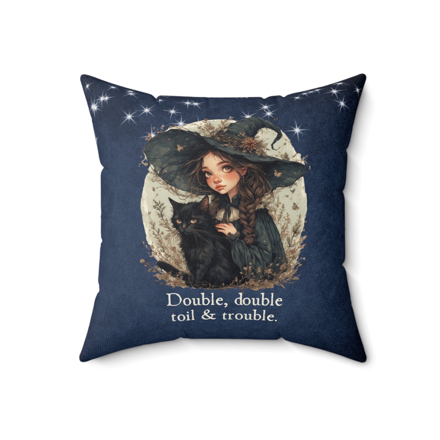 Double Double Toil & Trouble Pillow