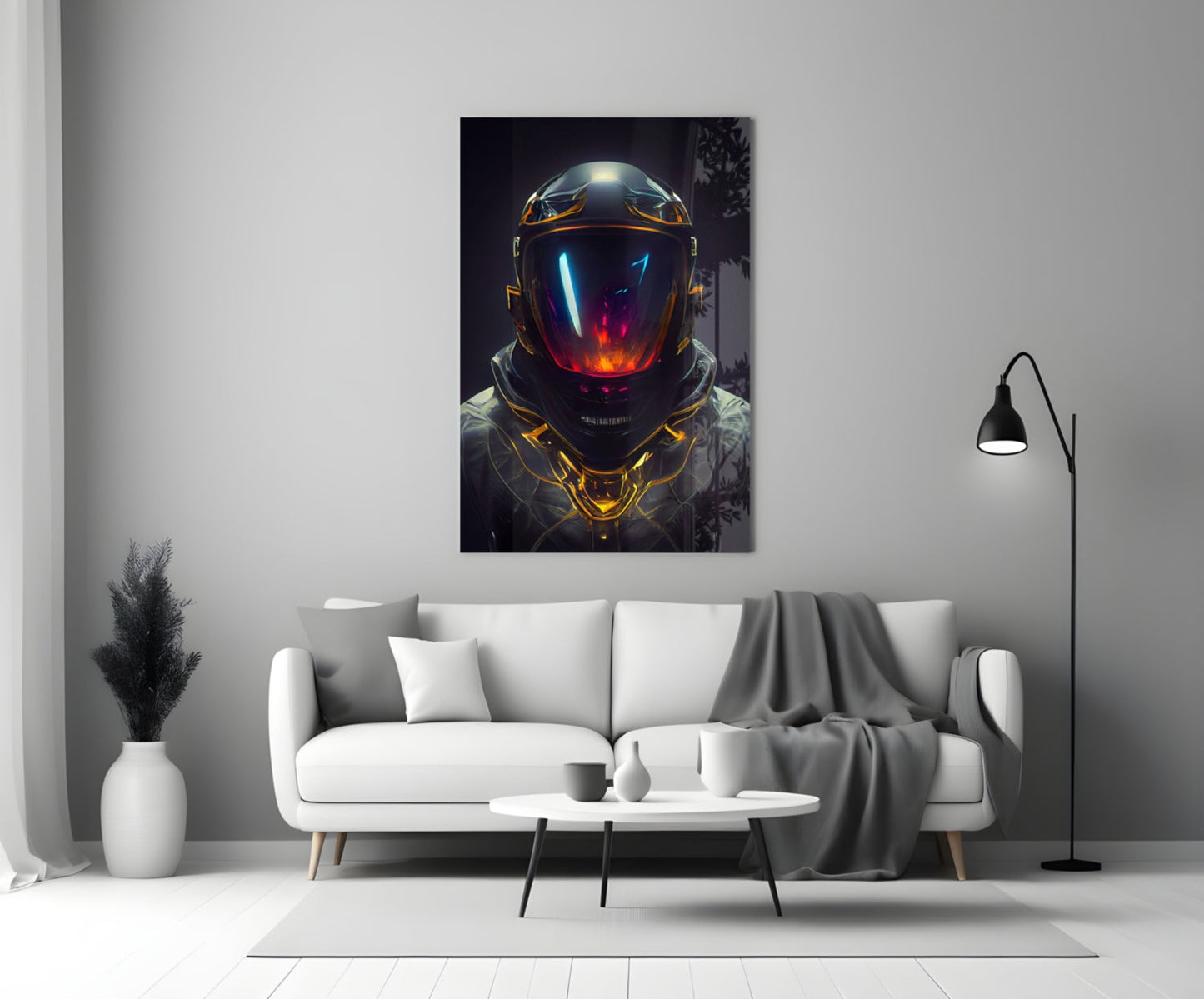 Back to the Space Glass Art  || Designer Collection