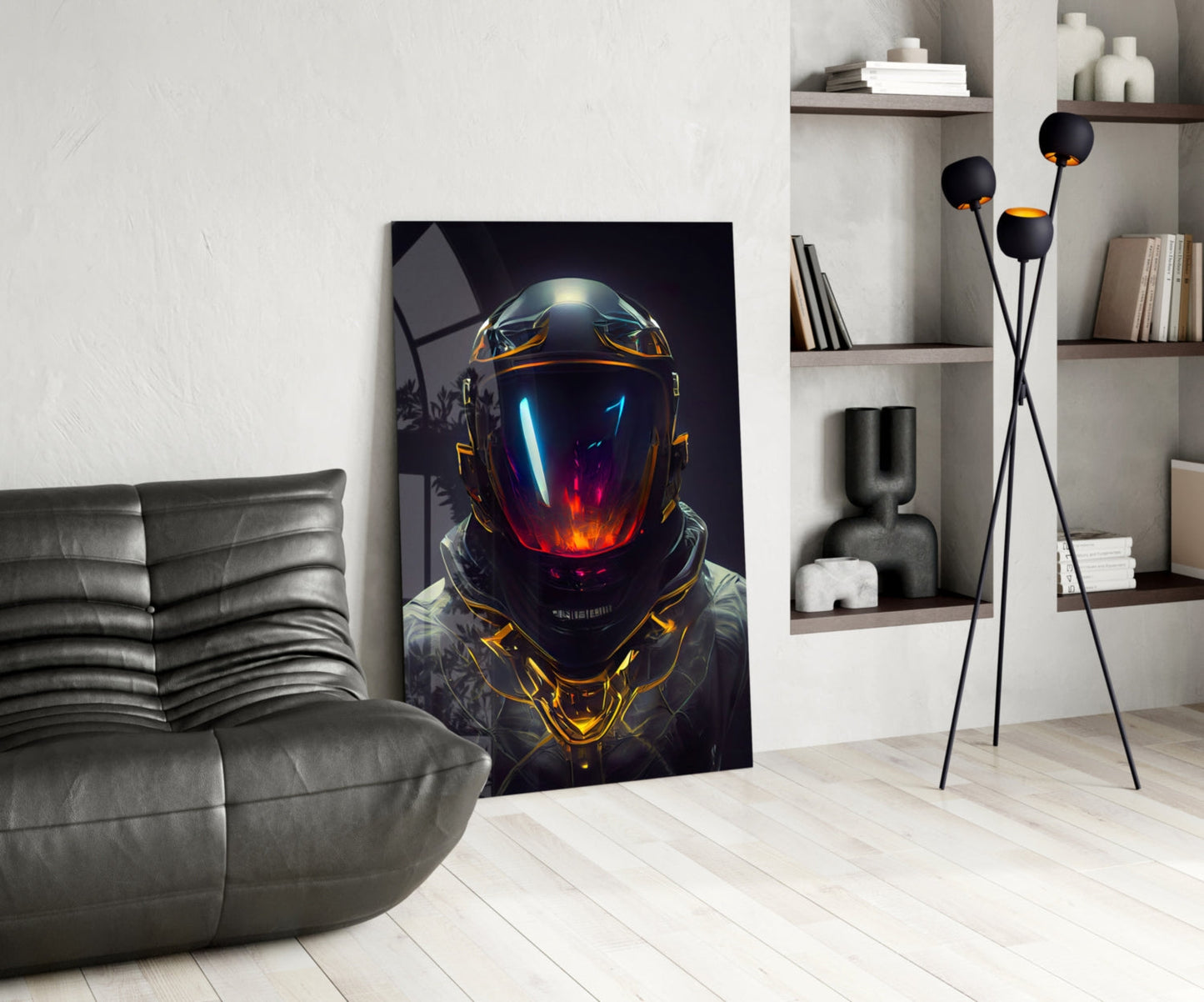 Back to the Space Glass Art  || Designer Collection