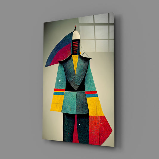 Colored Man Glass Art  || Designers Collection