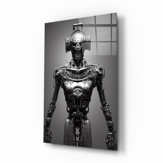 Humachine" Glass Art  || Designer Collection