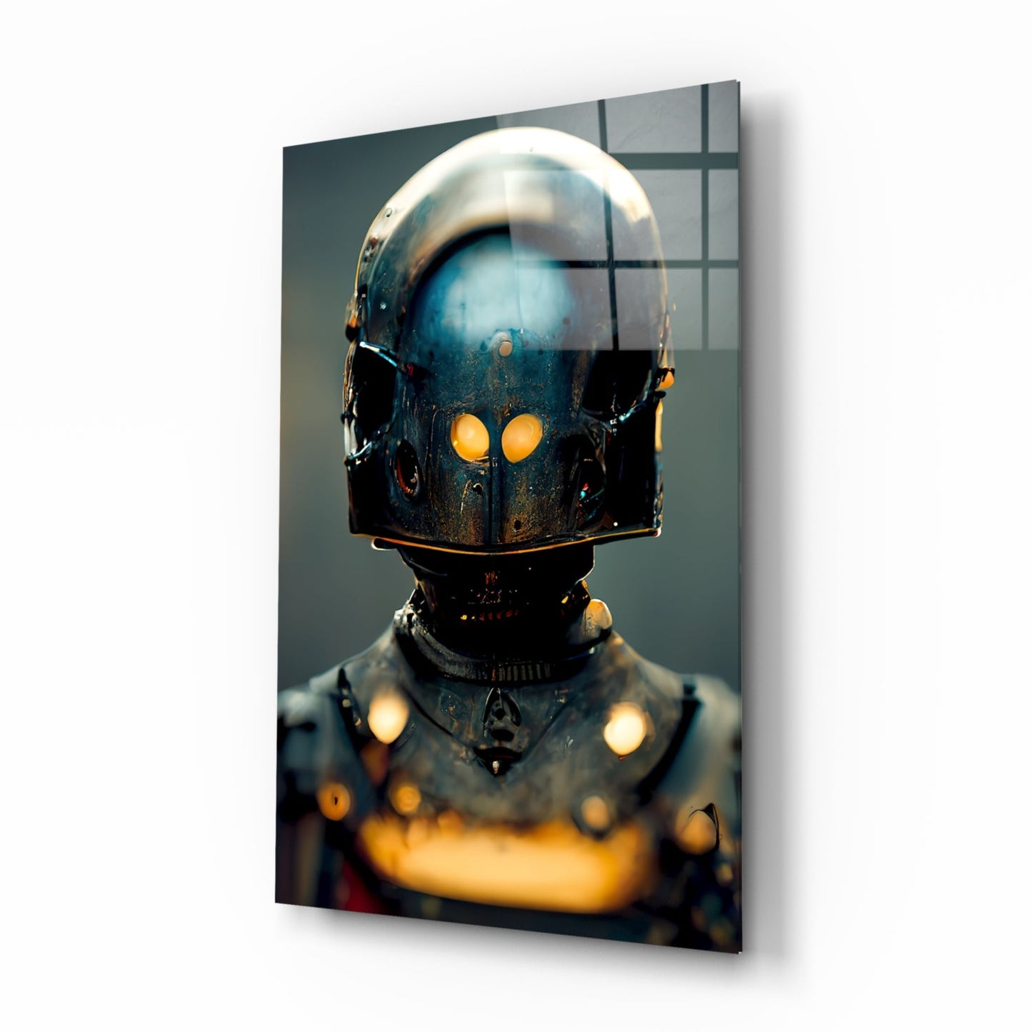 Fighter  Glass Art  || Designer Collection