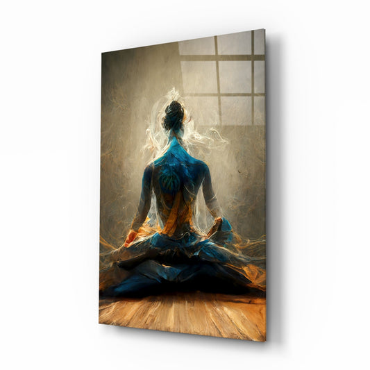 Meditation Glass Art  || Designer Collection