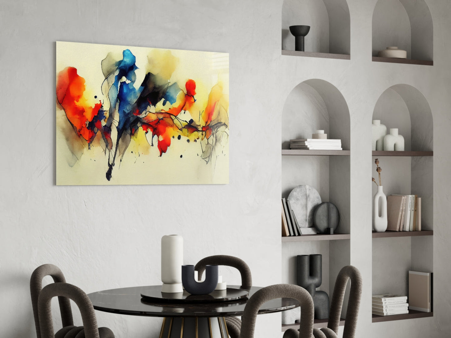 Frequency Glass Wall Art  || Designer Collection