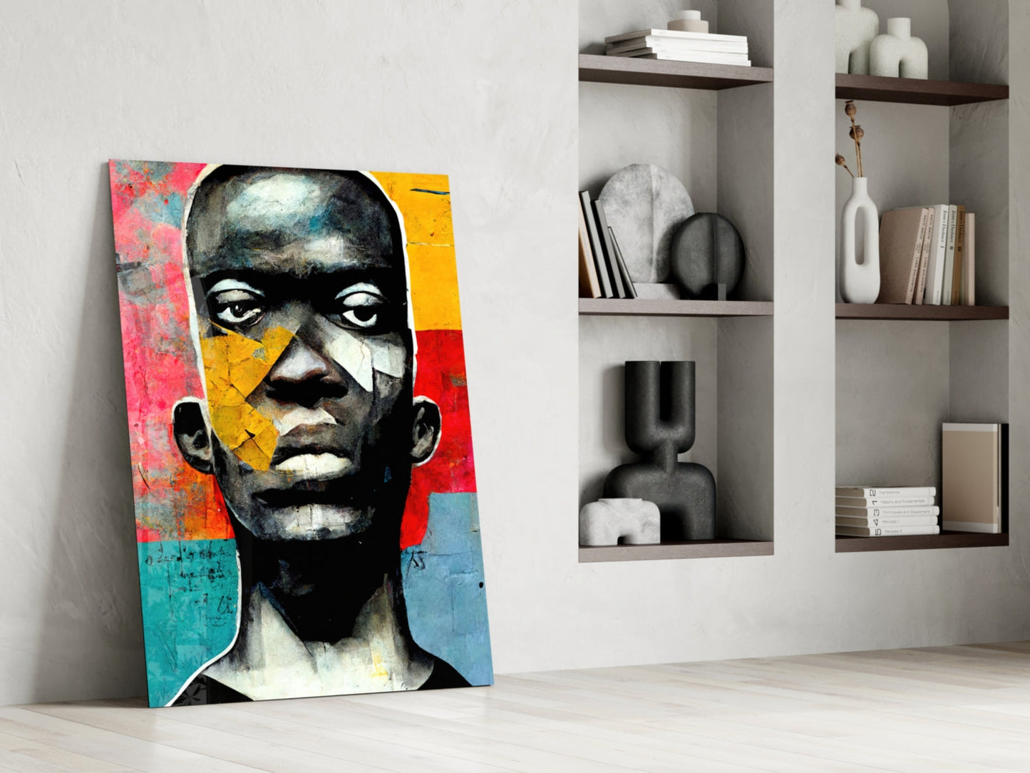The Rebellious Look Glass Wall Art  || Designer Collection