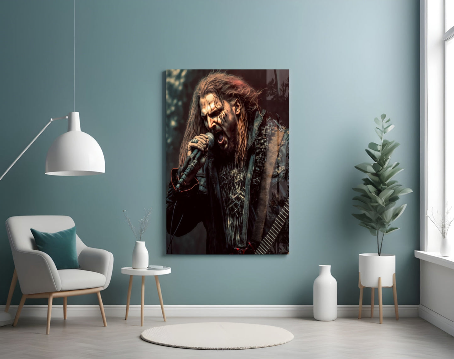 Rockerz Glass Wall Art  || Designer Collection