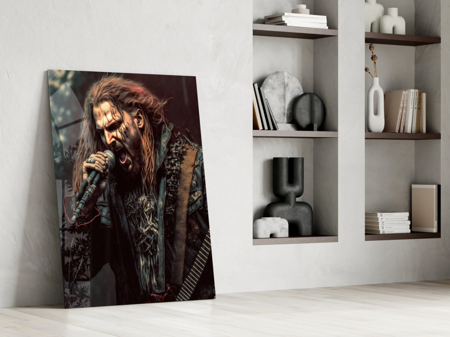 Rockerz Glass Wall Art  || Designer Collection