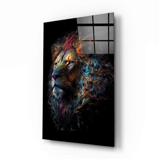 Sparkling Glory Glass Wall Art  || Designer Collection