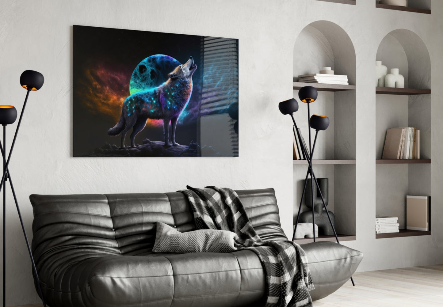 Sparkling Freedom Glass Wall Art  || Designer Collection
