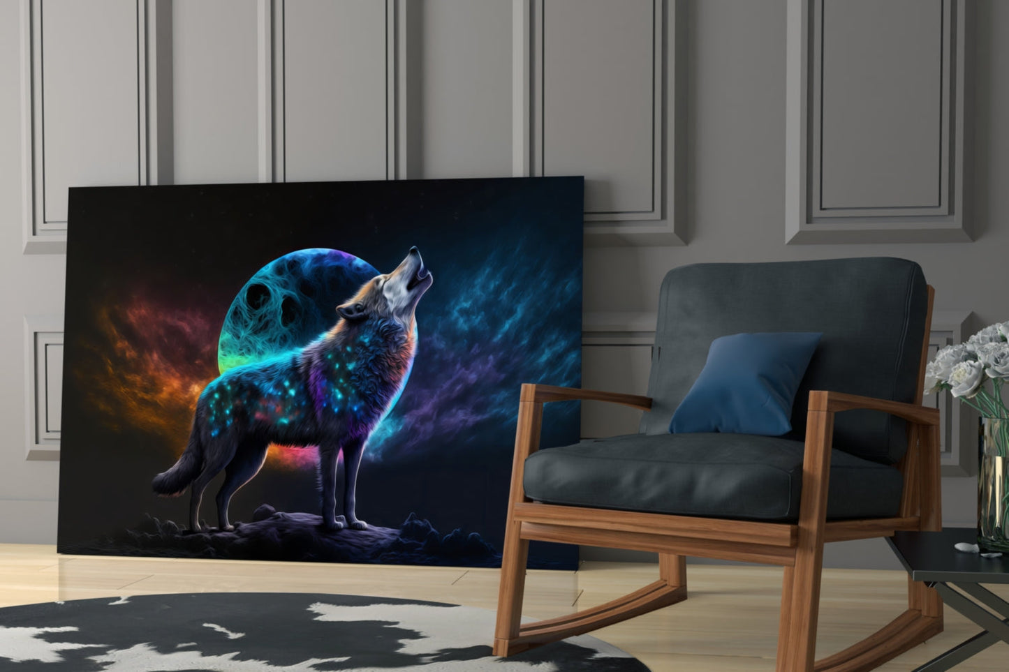 Sparkling Freedom Glass Wall Art  || Designer Collection
