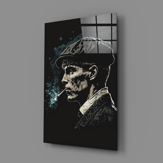 Thomas Shelby - Peaky Blinders Glass Wall Art  || Designer Collection