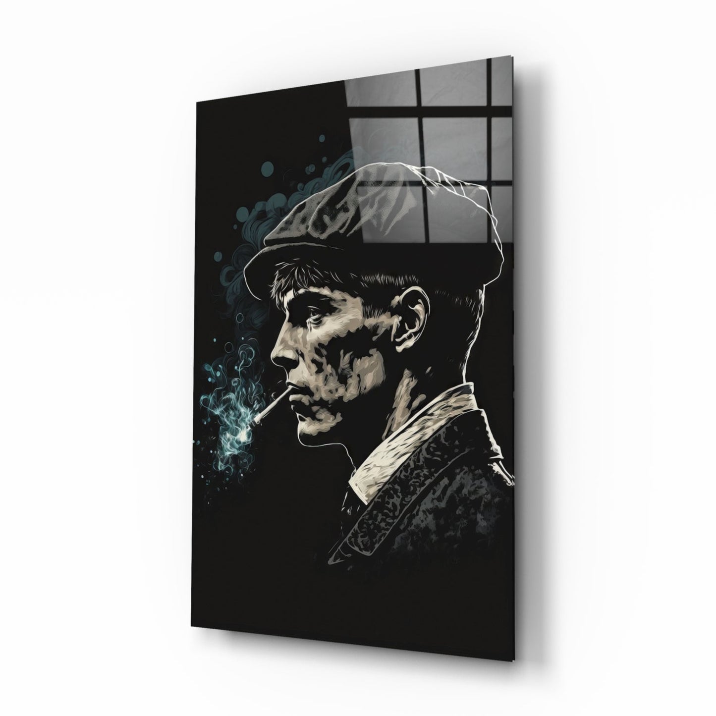 Thomas Shelby - Peaky Blinders Glass Wall Art  || Designer Collection
