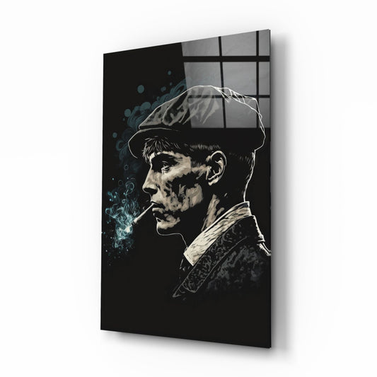 Thomas Shelby - Peaky Blinders Glass Wall Art  || Designer Collection