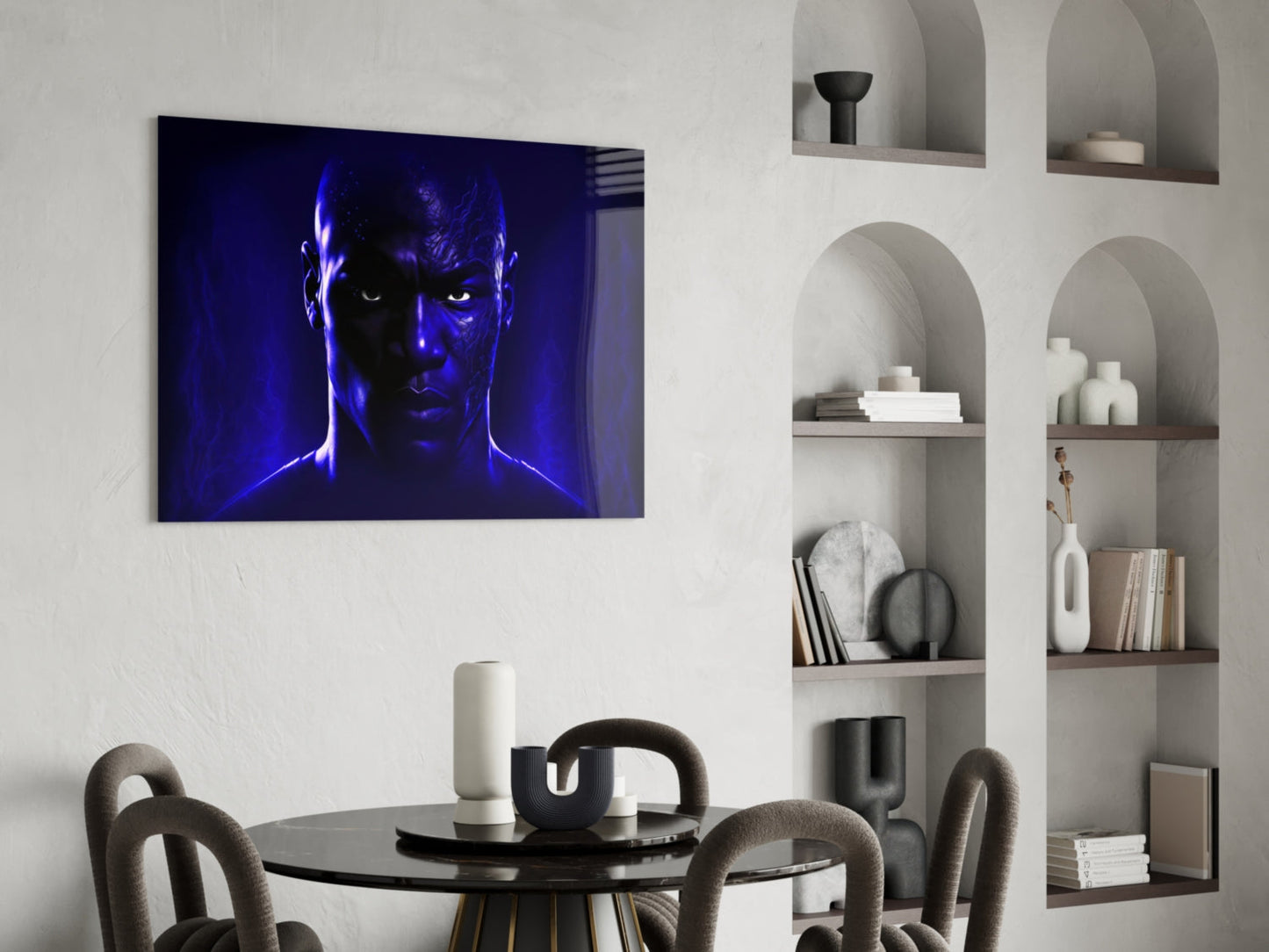 Iconic Michael Jordan Glass Wall Art  || Designer Collection