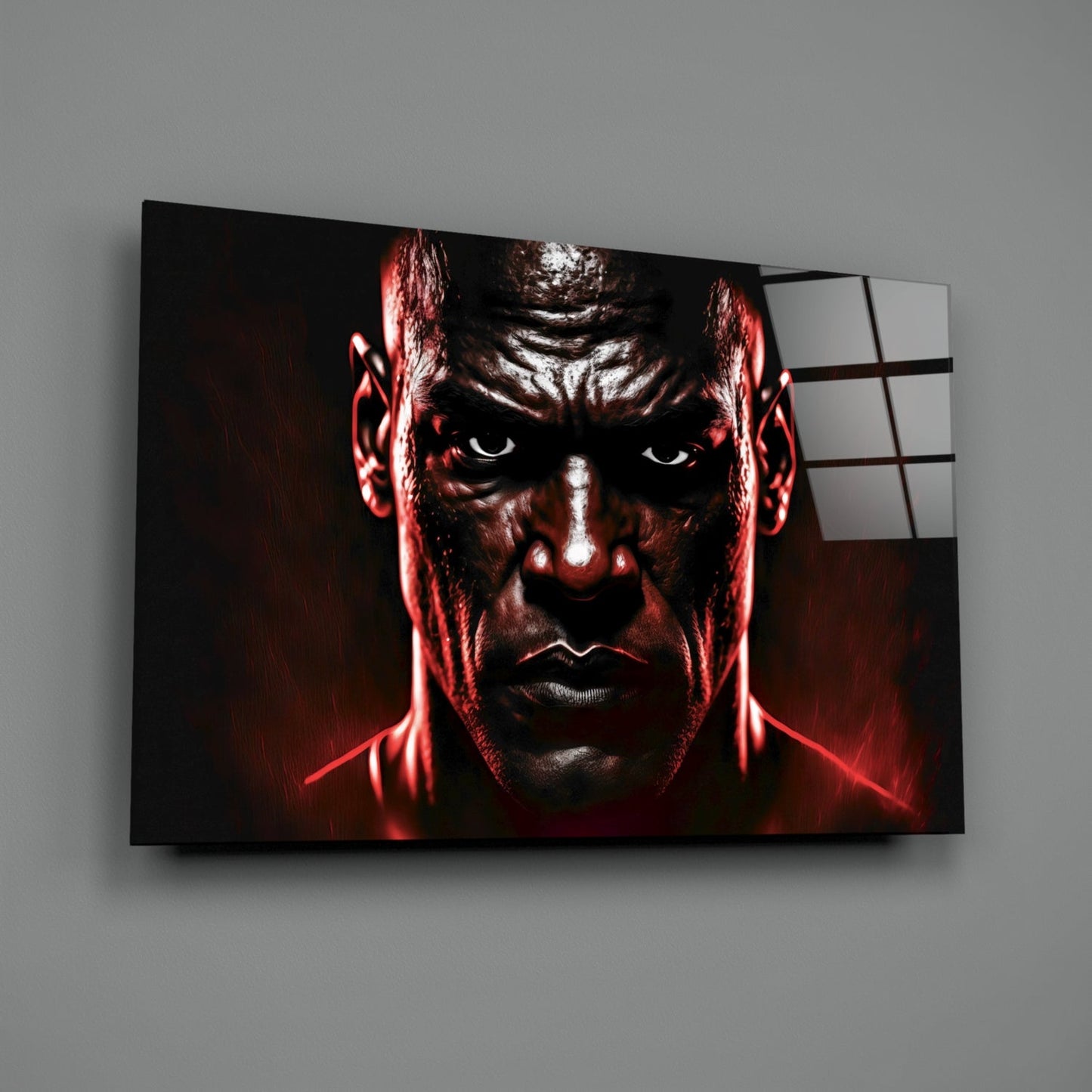 Iconic Michael Jordan Glass Wall Art  || Designer Collection