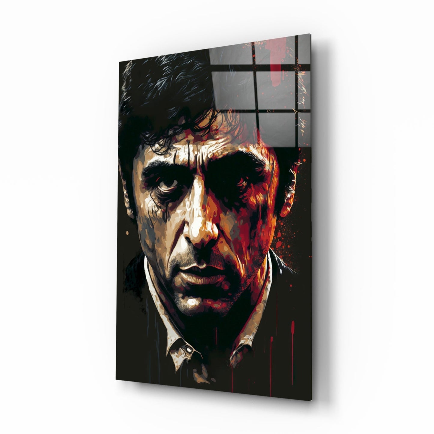 Al Pacino Glass Wall Art  || Designer Collection
