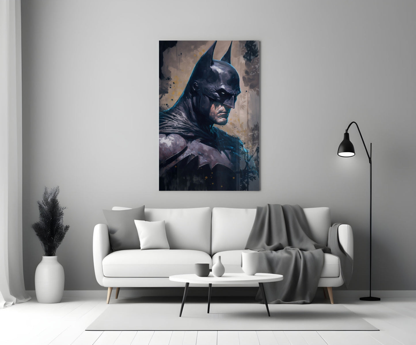Batman Glass Wall Art  || Designer Collection