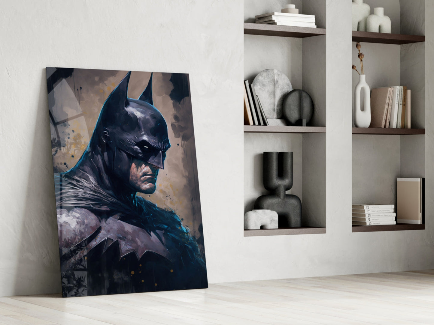 Batman Glass Wall Art  || Designer Collection
