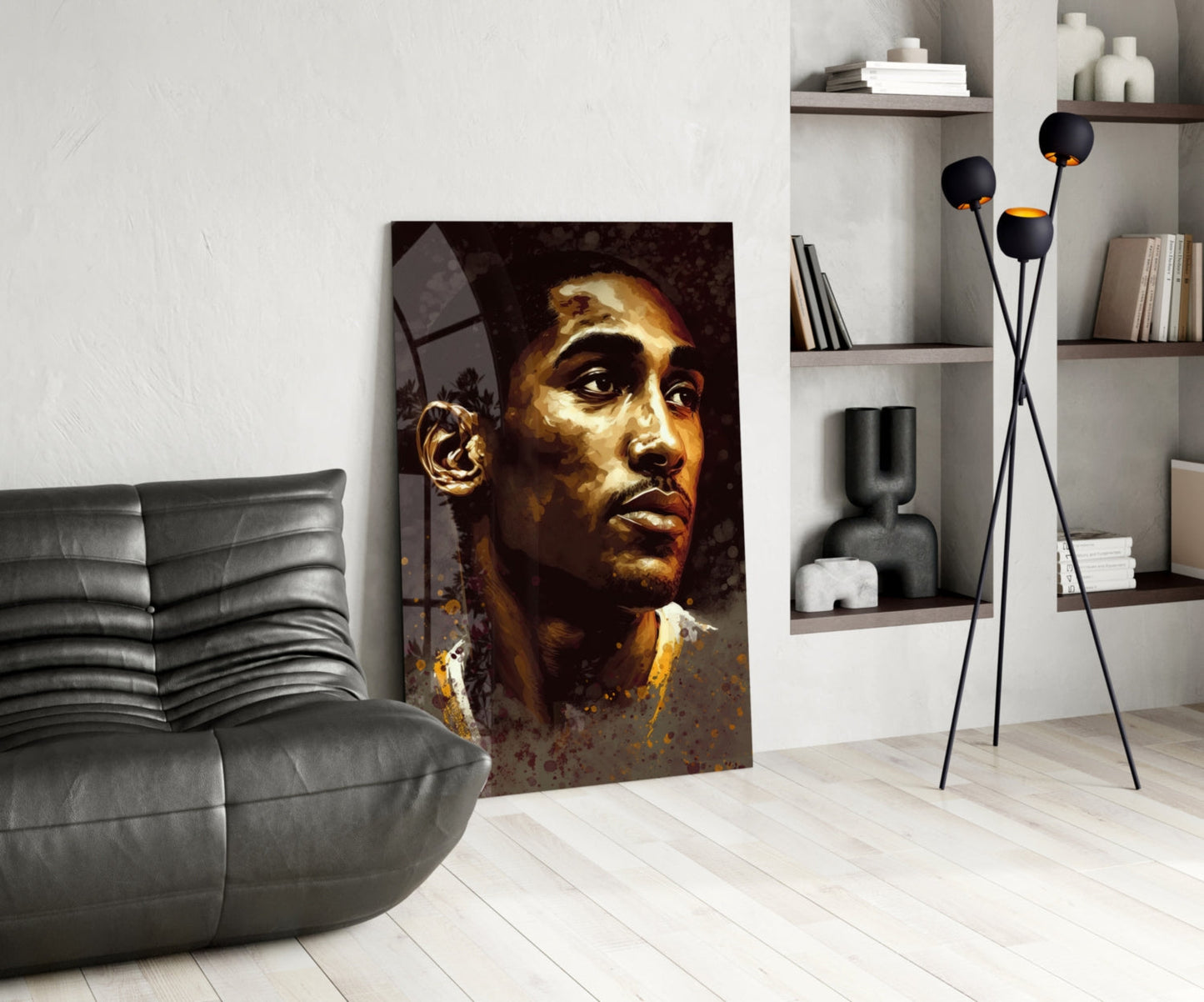 Kobe Bryant Glass Wall Art  || Designer Collection