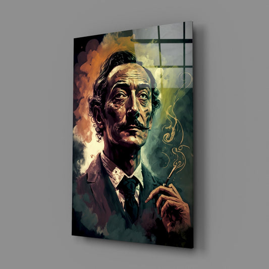 Salvador Dali Glass Wall Art  || Designer Collection