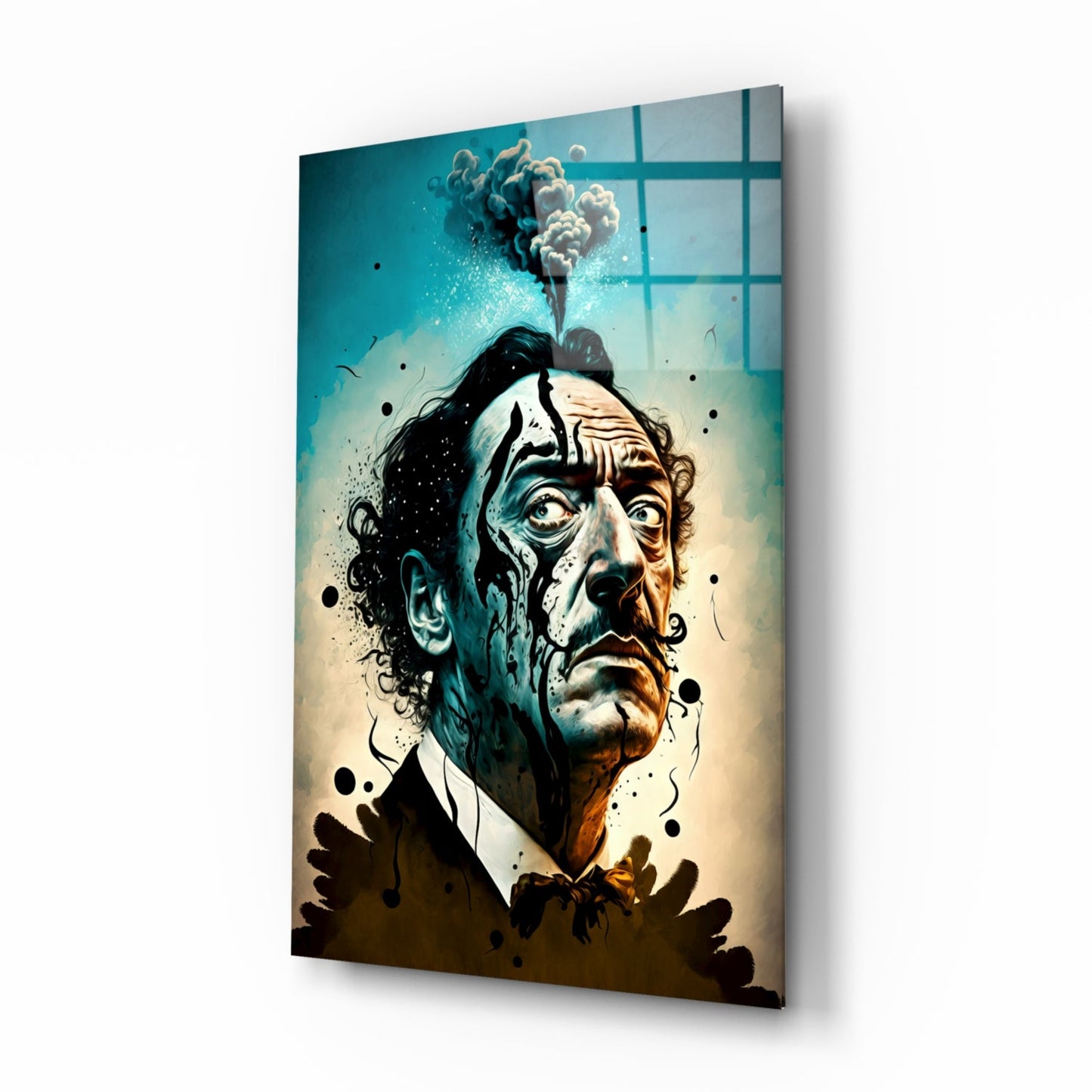 Salvador Dali Glass Wall Art  || Designer Collection