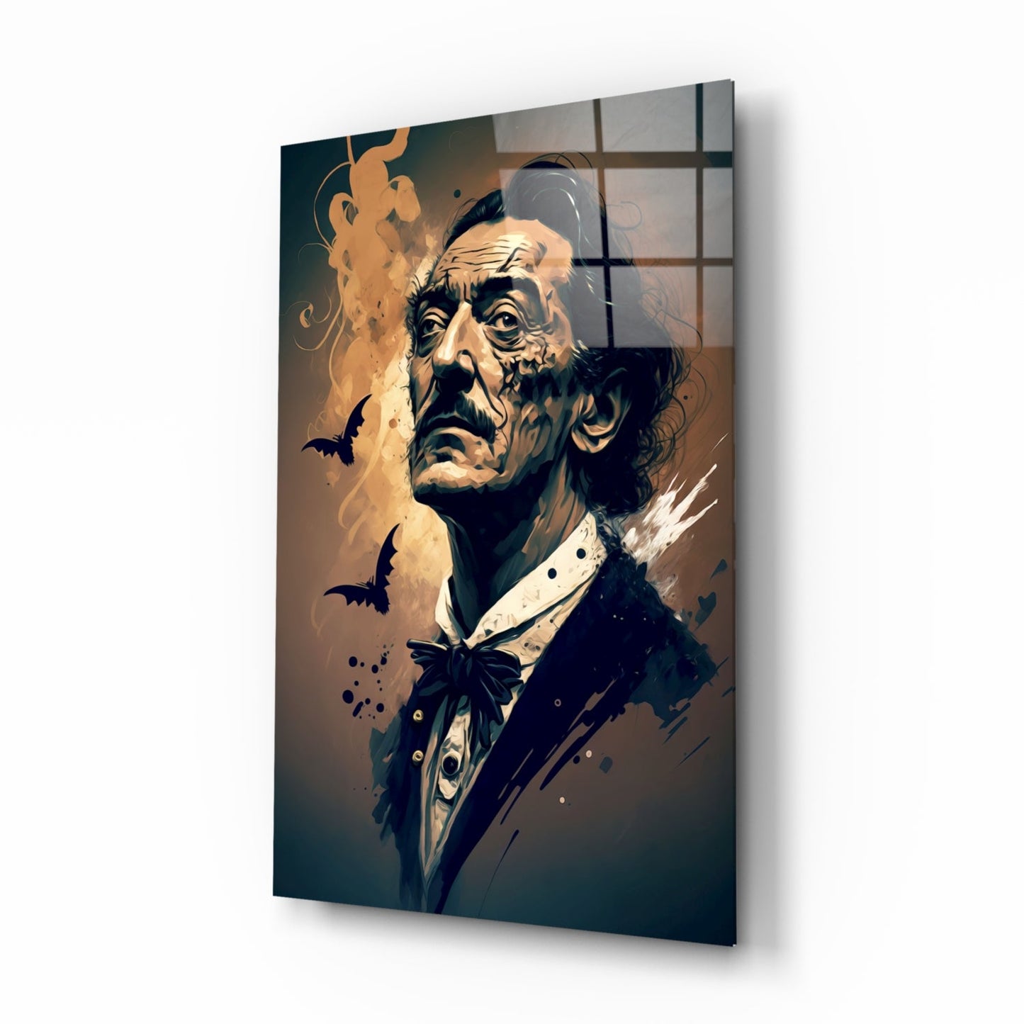 Salvador Dali Glass Wall Art  || Designer Collection