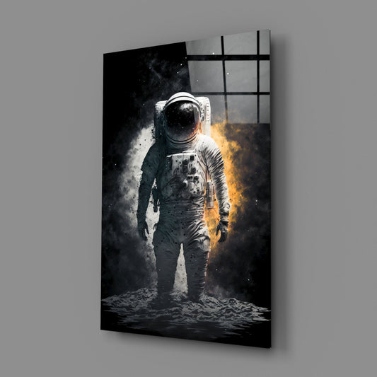 Astronaut  Glass Wall Art  || Designer Collection
