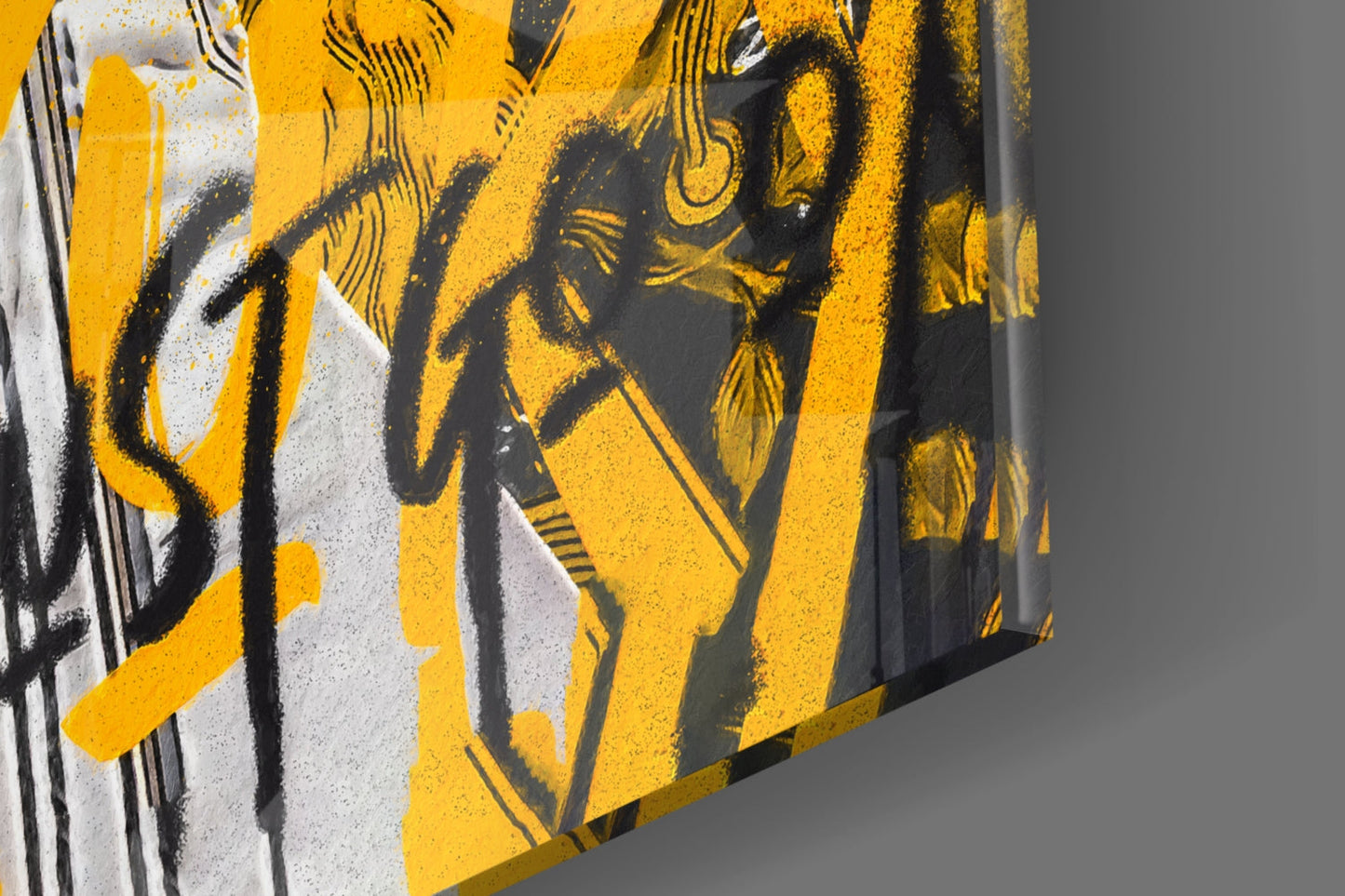 Freddie Mercury, The Queen Glass Wall Art || Designer Collection