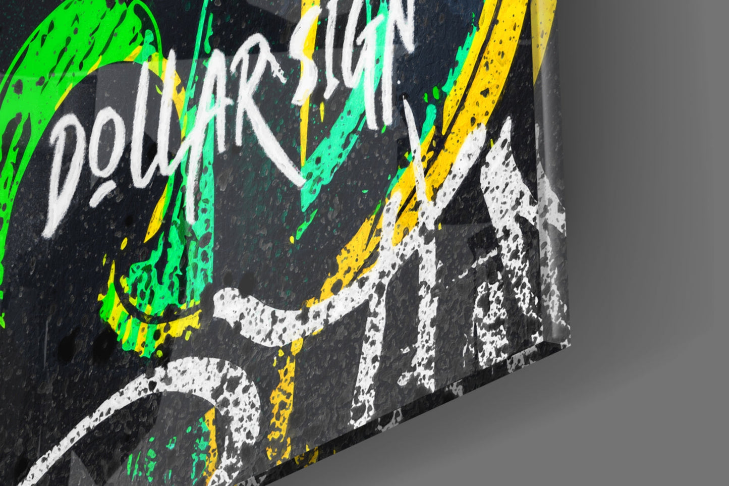 Andy Warhol and Dollar Glass Wall Art || Designer Collection