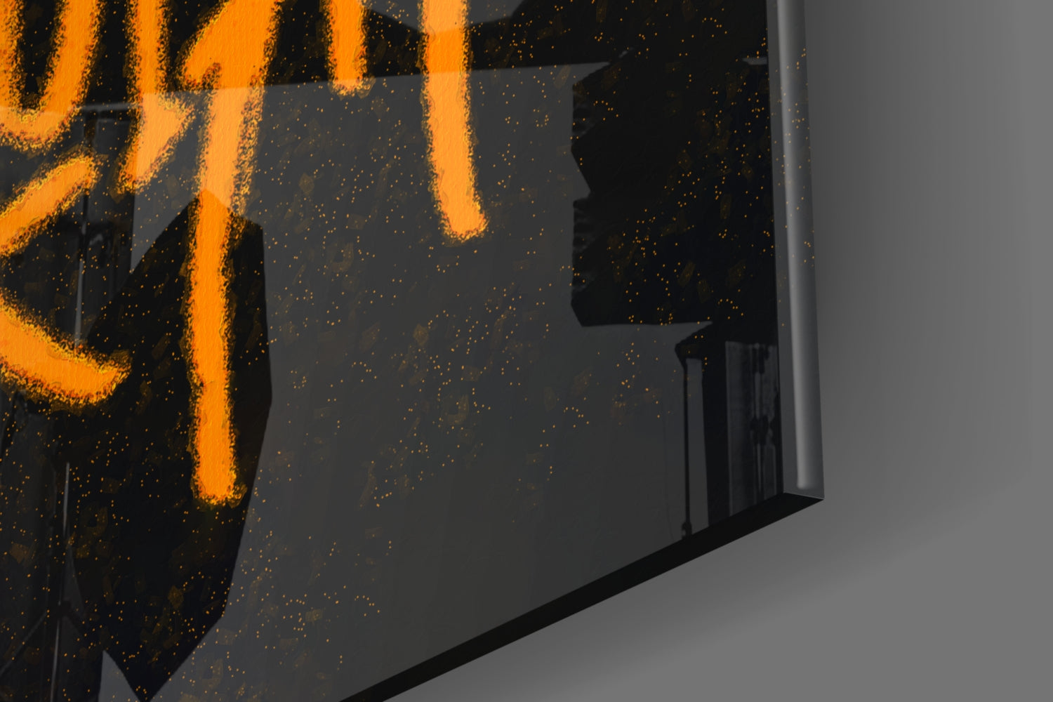 Style of Jean-Michel Basquiat Glass Wall Art || Designer Collection