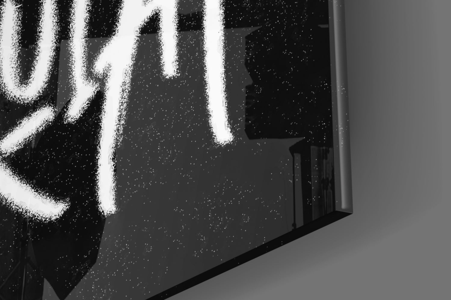 Style of Jean-Michel Basquiat Glass Wall Art || Designer Collection