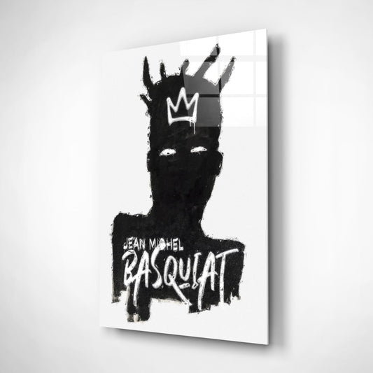 Style of Jean-Michel Basquiat Glass Wall Art || Designer Collection