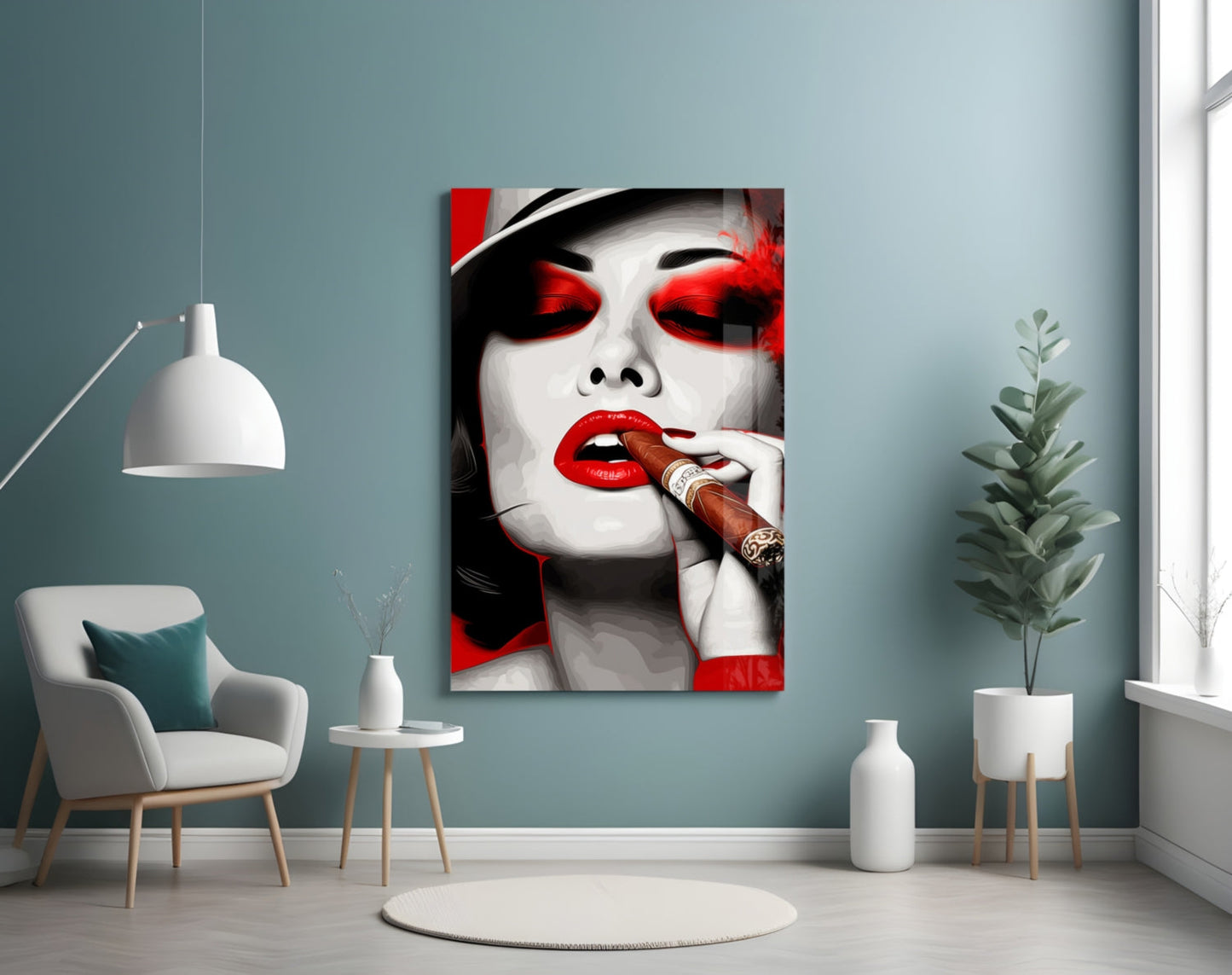 Cuban Glass Wall Art || Designer's Collection