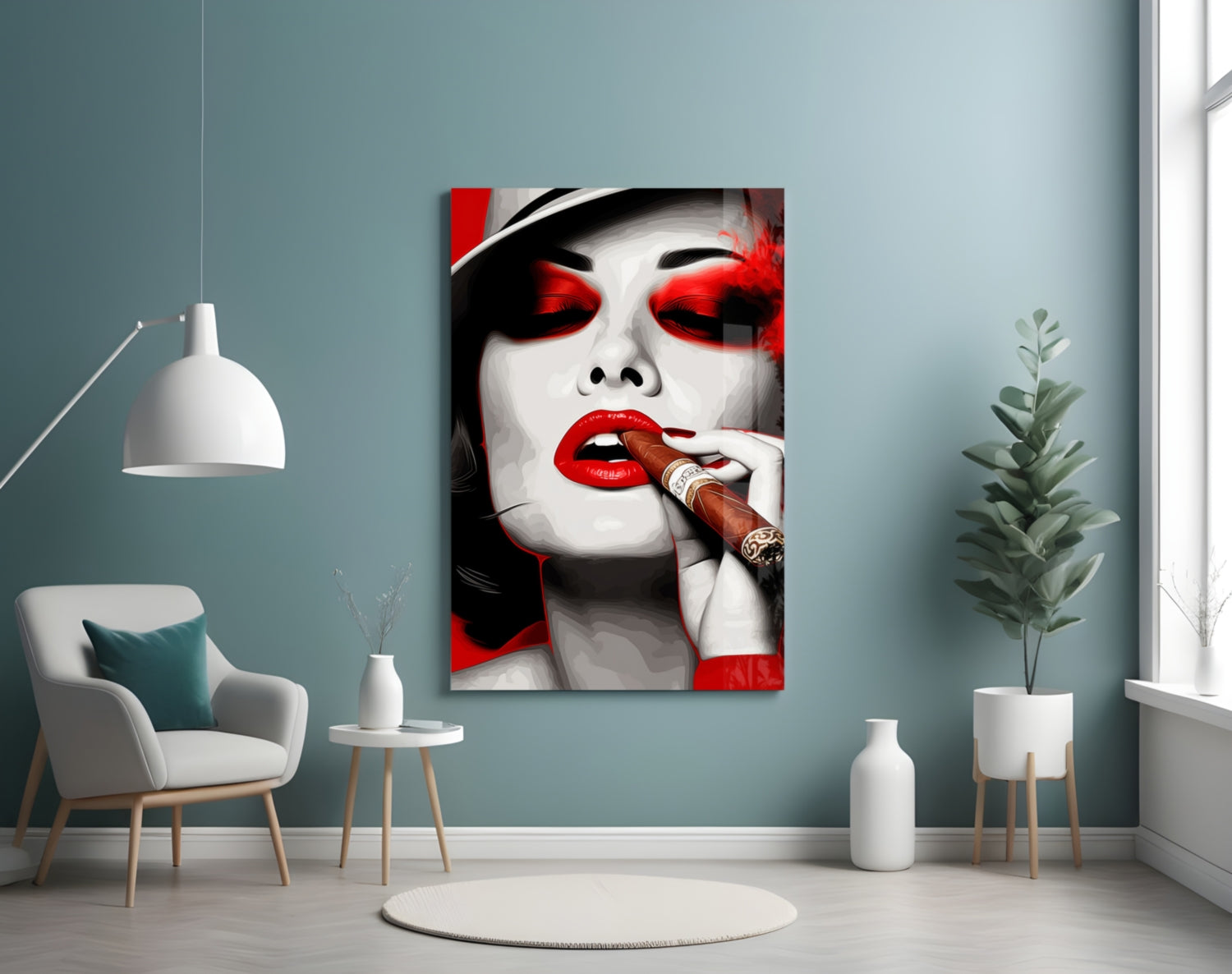 Cuban Glass Wall Art || Designer's Collection