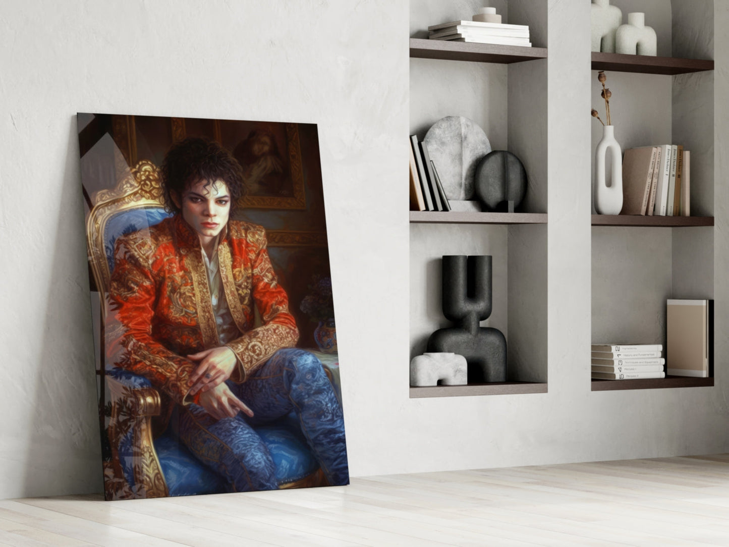 Michael Jackson  Glass Wall Art || Designer Collection