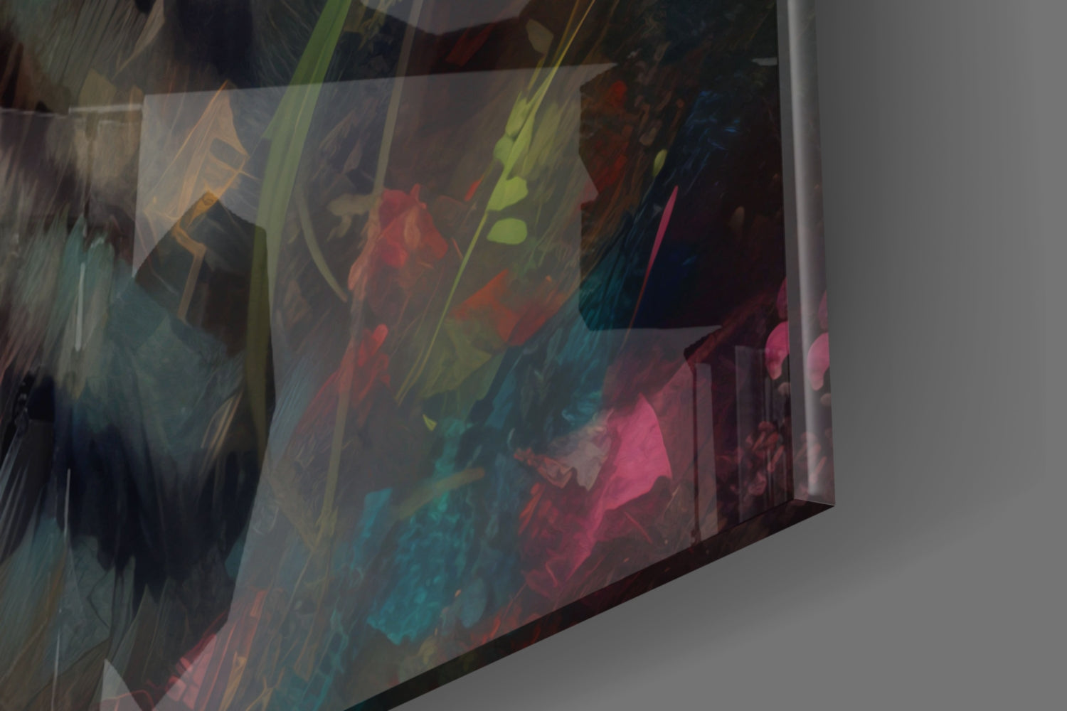 Tiger Glass Wall Art || Designer Collection