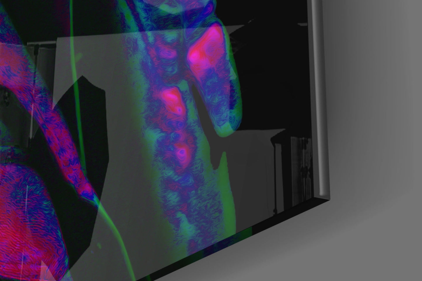 Ape the Cool Glass Wall Art || Designer Collection