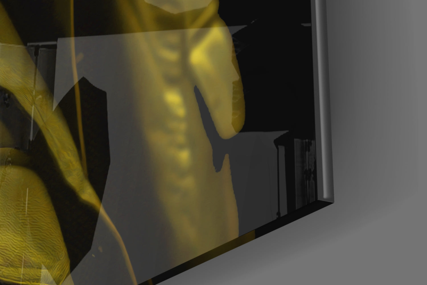 Ape the Cool Glass Wall Art || Designer Collection